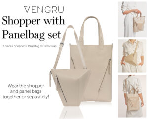 Shopper variálható táska multicolor szett - Image 7