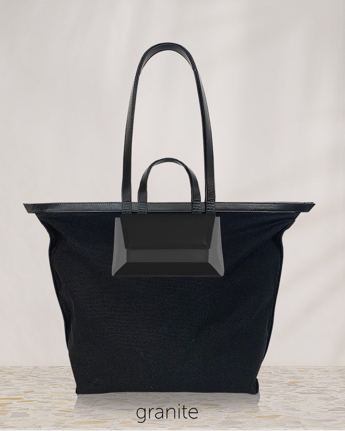 Vászontáska GEM mini szett - granite