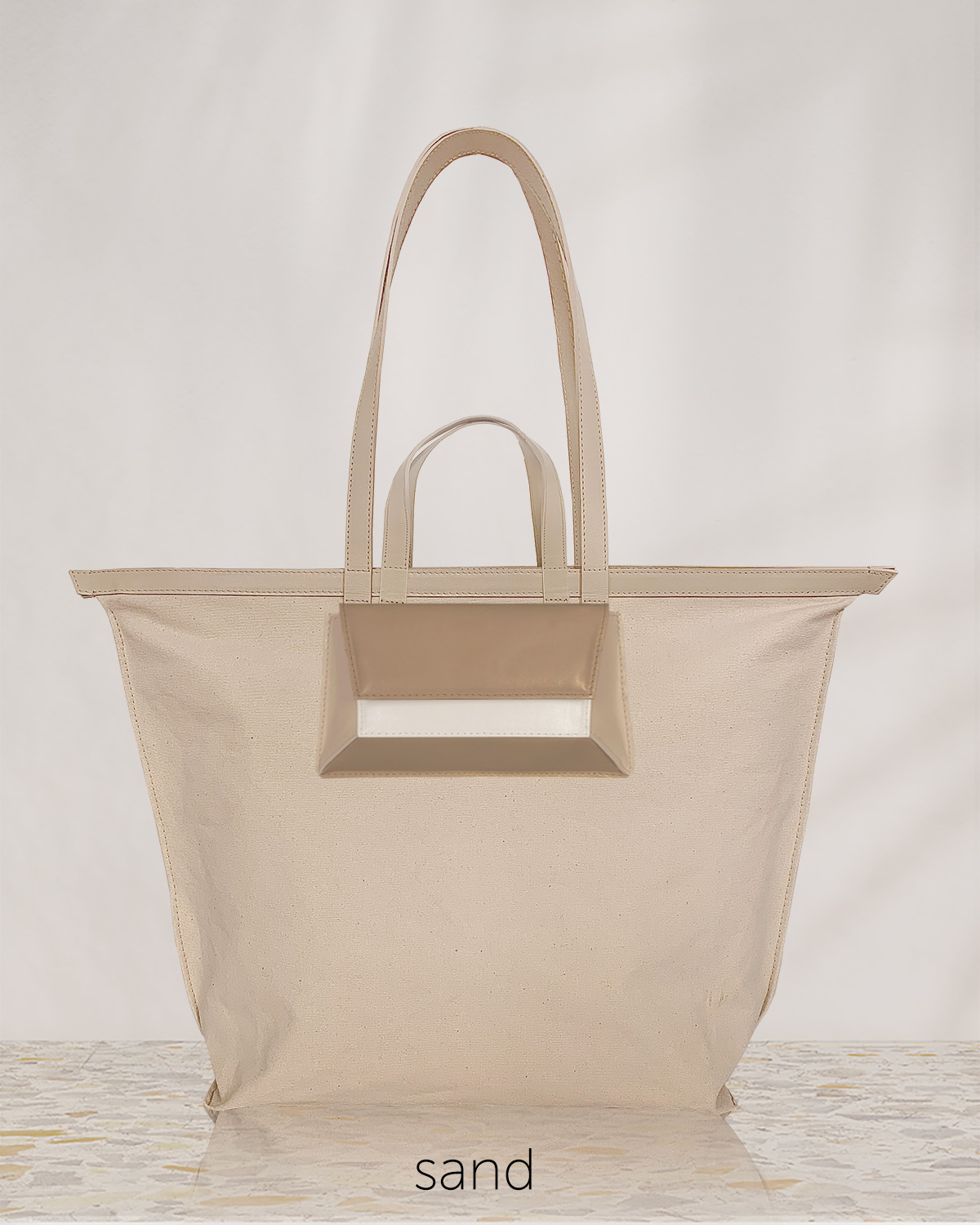 Vászontáska GEM mini szett - sand