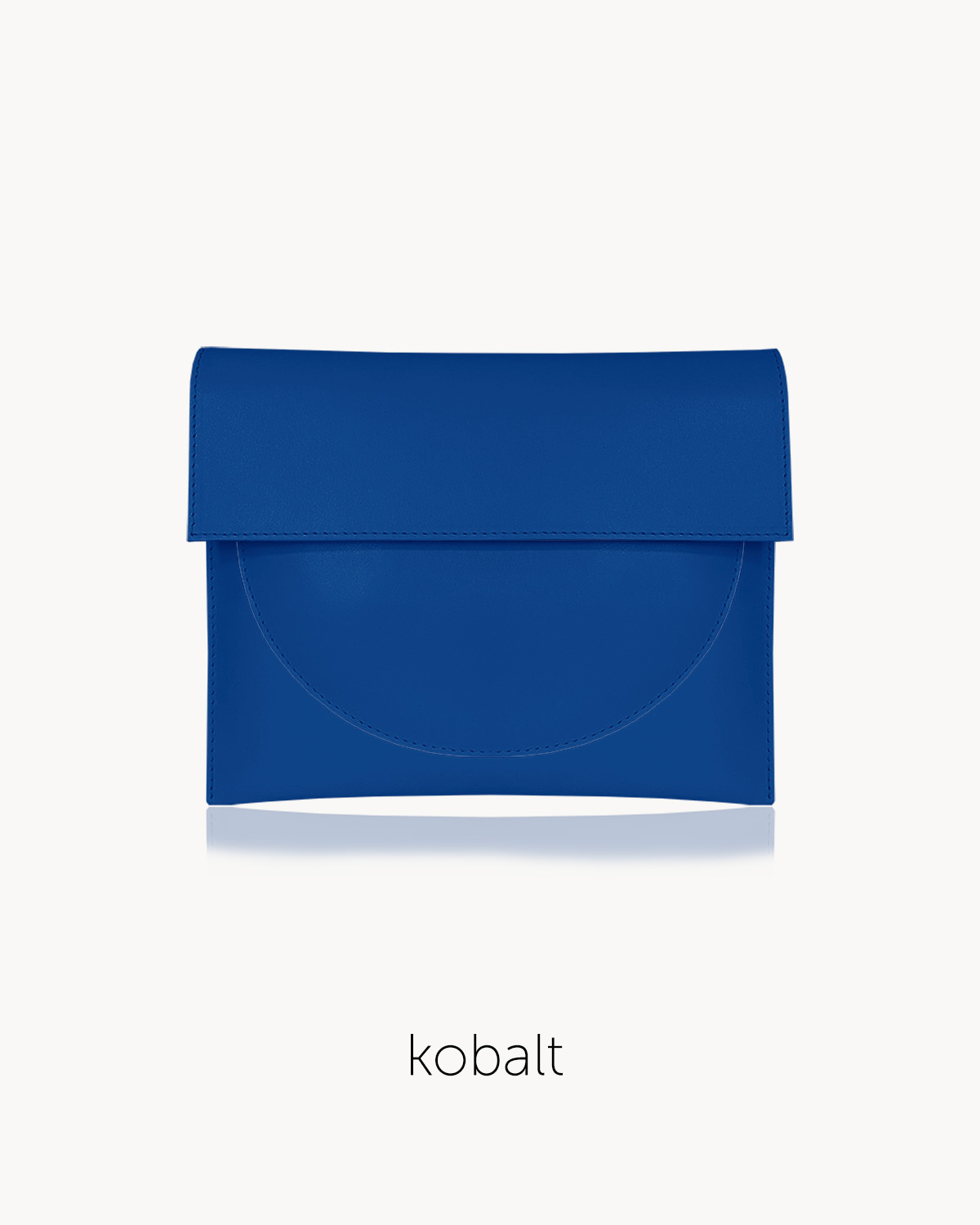 U borítéktáska monochrome kobalt