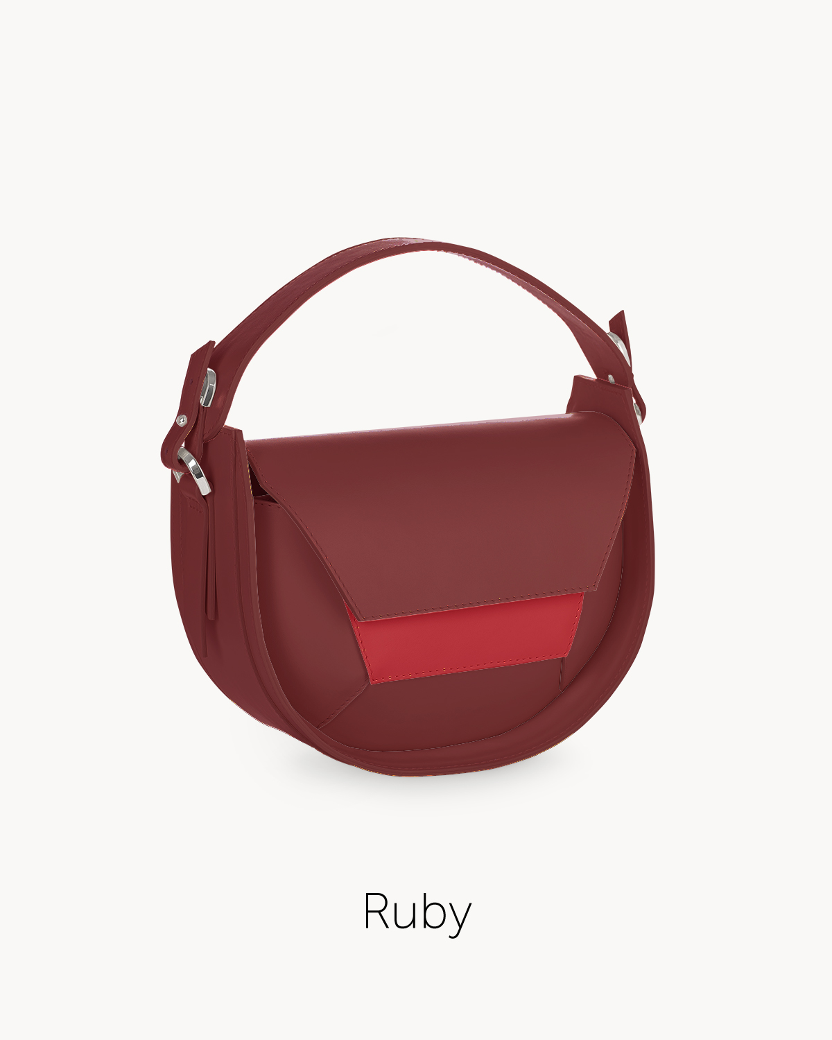 GEM in U Ruby burgundi keresztpánttal - Image 5