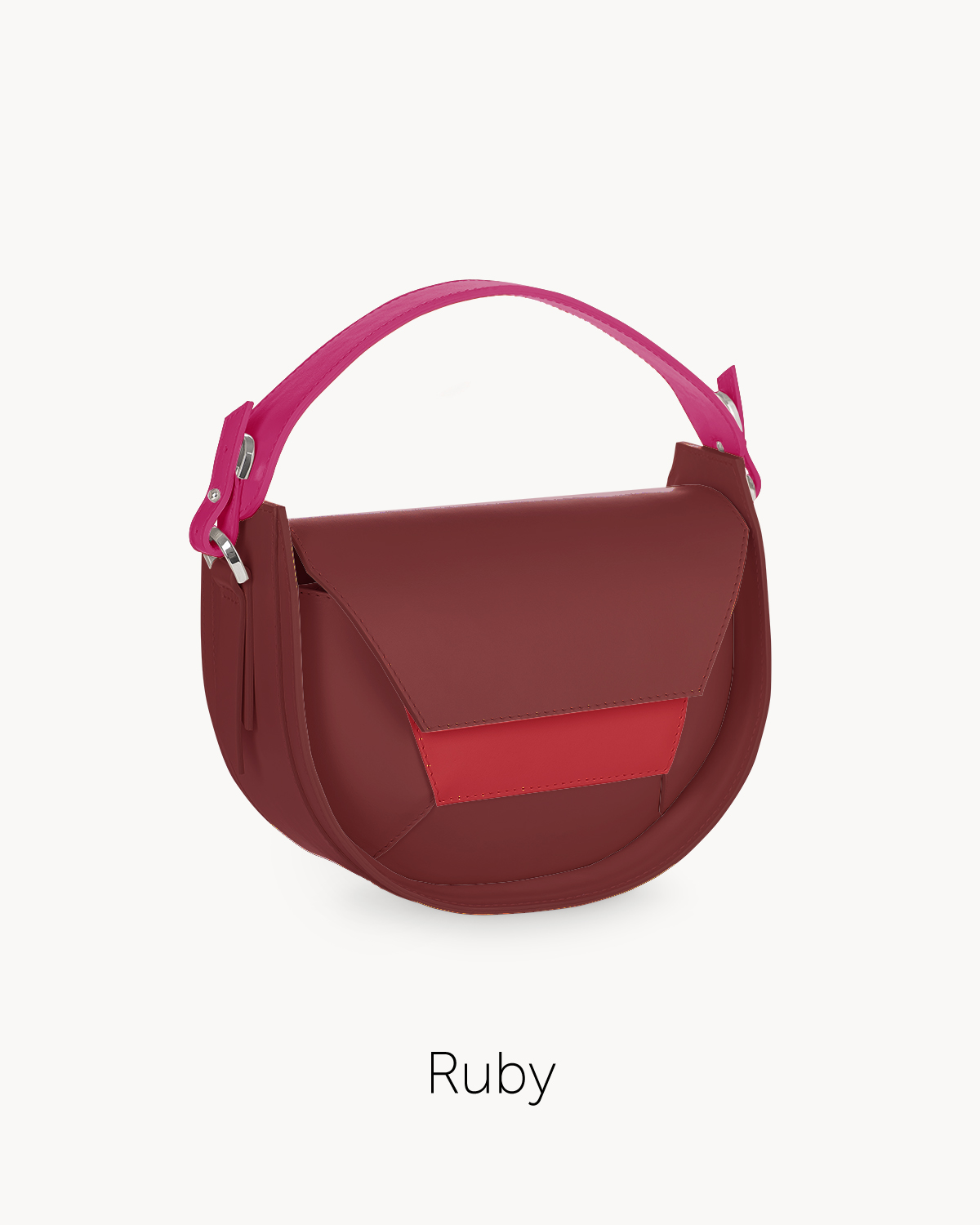 GEM in U Ruby burgundi keresztpánttal - Image 4